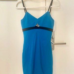 Victoria Beckham Sleeveless Blue Dress